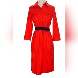 New York And & CO Red Dress Stretch